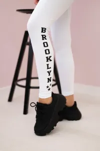 Legínovo Legíny Brooklyn biele Farba: Modrá, Veľkosť: UNI