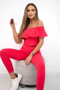 Legínovo Súprava s volánikom svetlosivá Farba: Modrá, Veľkosť: UNI