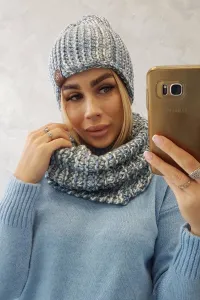 Legínovo Dámska súprava s flisom Wiwiana K273 tmavosivá Farba: Tmavosivá, Veľkosť: UNI