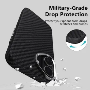 Tech-Protect Carbon MagSafe Case for iPhone 17
