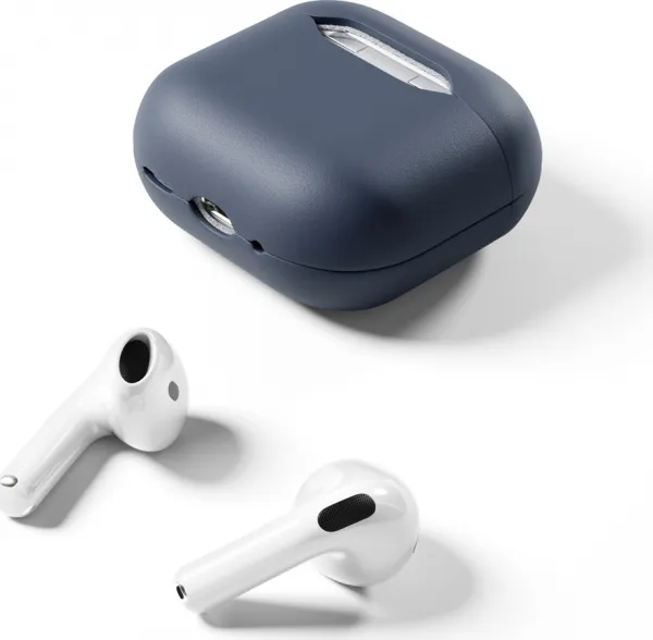 Epico kožené pouzdro pro AirPods 4/4 s ANC - modrá