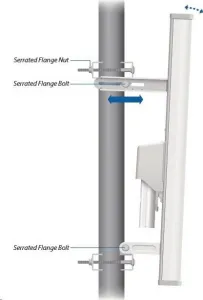 Ubiquiti Sektorová anténa UBNT airMAX AM-5G20-90 [sektorová anténa MIMO, 5GHz, 20dBi, 90°, sada Rocket]