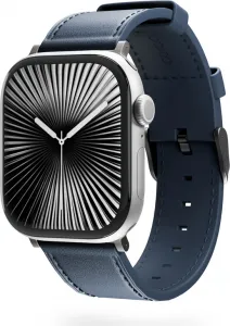 Epico Watch Strap Leather 42/44/45/46/49 - modrá