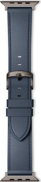 Epico Watch Strap Leather 42/44/45/46/49 - modrá