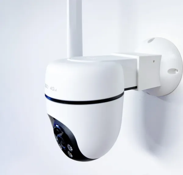 OEM TP-LINK držák/stojan pro kamery Tapo C501GW na stěnu, bílý s krytkou kabelů (1ks)