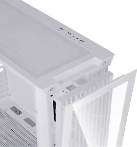 EVOLVEO Ptero Q2G, skříň ATX, 4x ARGB ventilátor, čelní+boční panel sklo, bílá