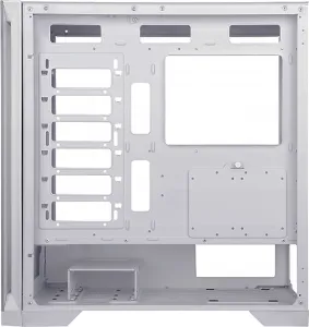 EVOLVEO Ptero Q2G, skříň ATX, 4x ARGB ventilátor, čelní+boční panel sklo, bílá