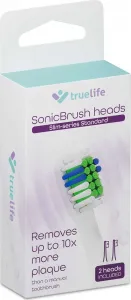TrueLife SonicBrush Slim-series heads Standard white 2 pack