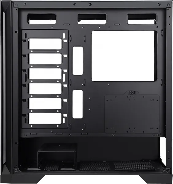 EVOLVEO Ptero Q2G, skříň ATX, 4x ARGB ventilátor, čelní+boční panel sklo, černá