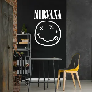 Drevený obraz - Logo Nirvana