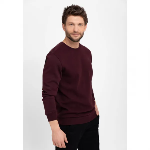 Pánska mikina VOLCANO B-KIV-403-BURGUNDY
