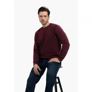 Pánska mikina VOLCANO B-KIV-403-BURGUNDY