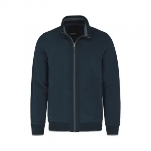 Pánska mikina so zipsom VOLCANO B-LED-600-NAVY
