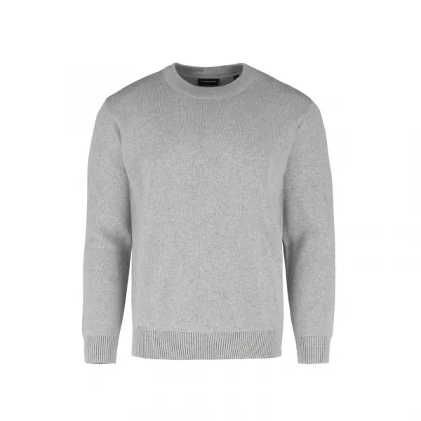 Pánsky sveter VOLCANO S-TODD-702M-GREY MEL