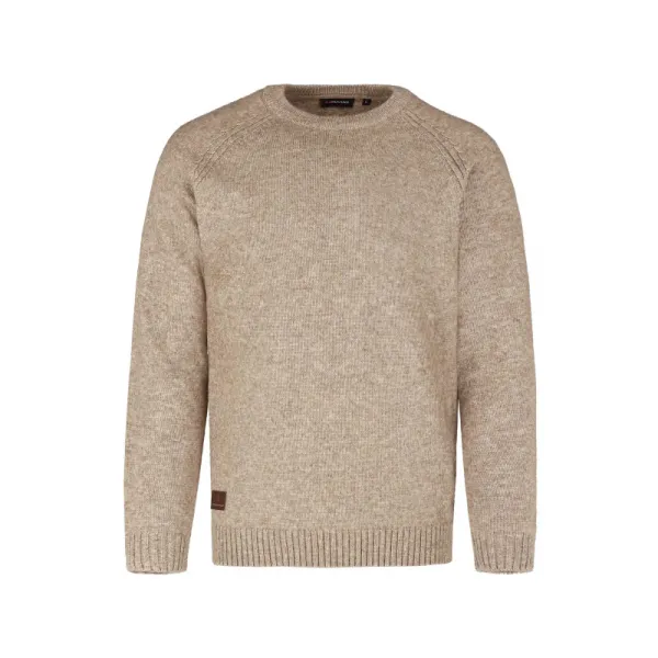 Pánsky sveter VOLCANO S-CLIMB-102-BEIGE
