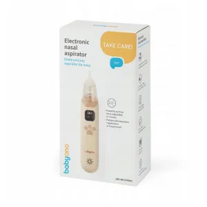 BABYONO Odsávačka nosných hlienov elektronická USB nabíjanie