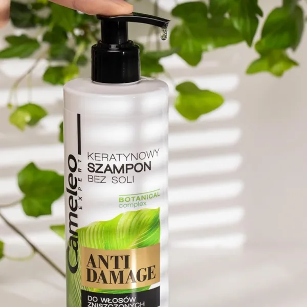 Delia Cosmetics Cameleo BB keratínový šampón pre poškodené vlasy 250 ml
