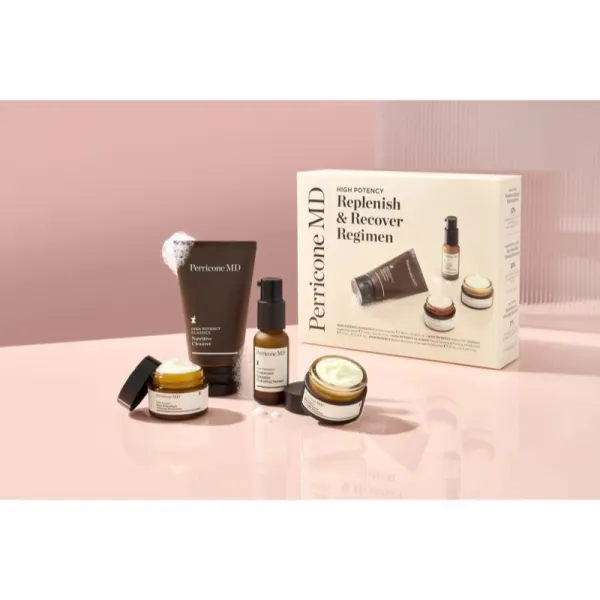 Perricone MD High Potency Replenish & Recover Regimen darčeková sada pre hydratáciu a vypnutie pokožky