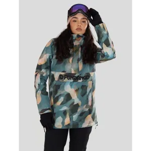FUNDANGO BIRCH Dámska lyžiarska/snowboardová, tmavo zelená, veľkosť