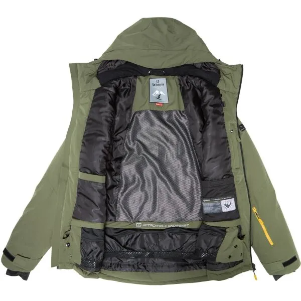 TRIMM RIO Pánska lyžiarska bunda, khaki, veľkosť
