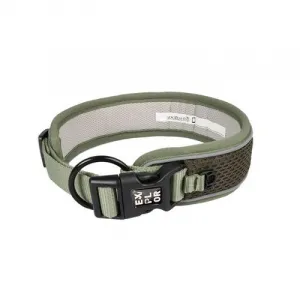 DUVO+ EXPLORER Ultimate fit CONTROL Prémiový obojok vyrobený z priedušných látok XL 52-61cm zelený