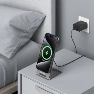 Blavec Wirelles Bracket MagSafe bezdrôtová nabíjačka 15W, čierna (BQI01-QI2MS)