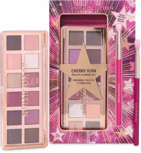 Makeup Revolution Xmas 2025 Cherry Icon vianočná darčeková sada na oči