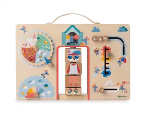 Lilliputiens - Activity Board - obliekame sa podľa počasia - líška Alice