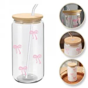 Livefy pohár so slamkou SlimBowy 450ml, ružový