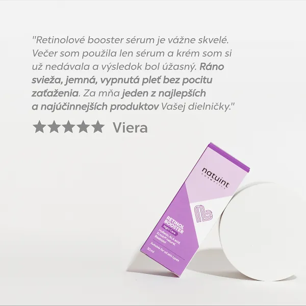 Natuint cosmetics - Nočný retinol booster