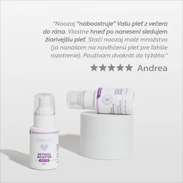 Natuint cosmetics - Nočný retinol booster