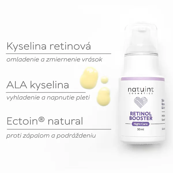 Natuint cosmetics - Nočný retinol booster