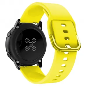 BStrap Silicone V2 remienok na Garmin Venu 2 Plus, yellow (SSG002C0810)