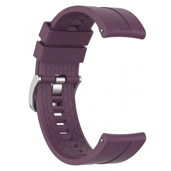 BStrap Silicone Cube remienok na Huawei Watch GT3 46mm, purple plum (SHU004C0710)