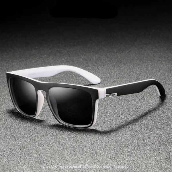 KDEAM Sunbury 20 slnečné okuliare, Black & White / Black (GKD004C20)