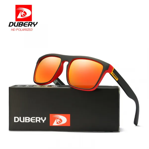 DUBERY Springfield 6 slnečné okuliare, Black&Orange / Yellow (GDB007C06)