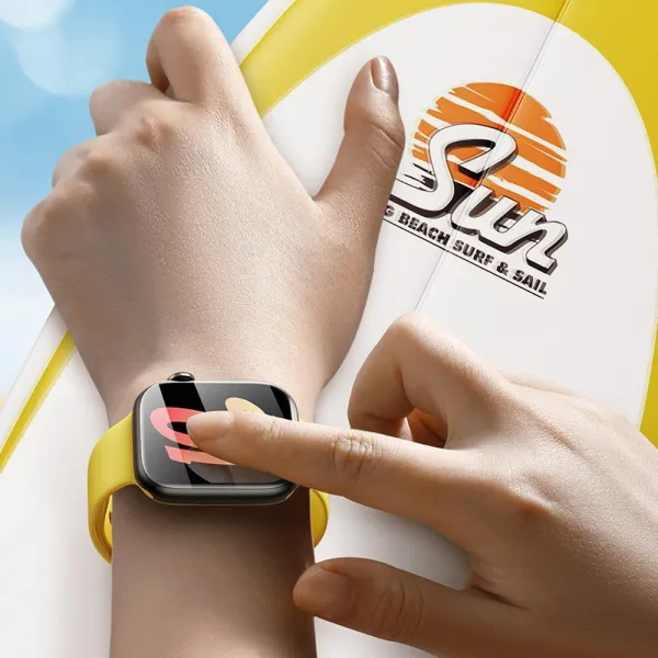 Baseus NanoCrystal 2x ochranná fólia na Apple Watch 7/8/9 45mm