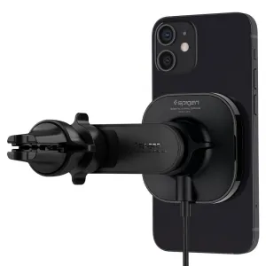Spigen ITS12W MagSafe magnetický držiak na mobil do auta 7.5W, čierny (ACP02615)