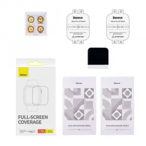 Baseus NanoCrystal 2x ochranná fólia na Apple Watch 7/8/9 45mm
