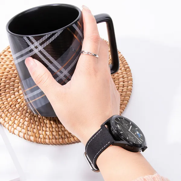BStrap Denim remienok na Xiaomi Amazfit GTR Mini, gray