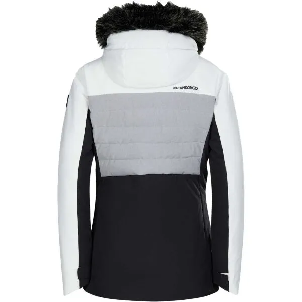 Dámska lyžiarska bunda FUNDANGO Salina Padded Jacket-100-white