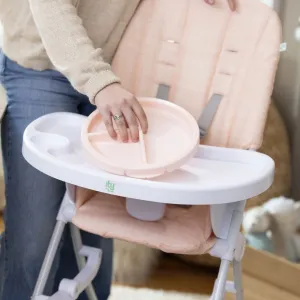 INGENUITY Stolička jedálenská skladacia Sun Valley™ Pink 6m+ do 15 kg