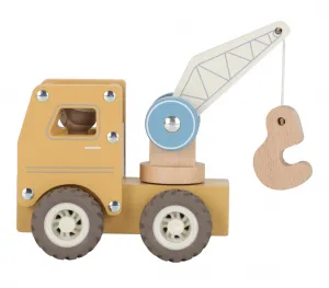 LITTLE DUTCH Autožeriav drevený