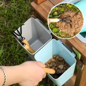 ECOTOYS Dřevěná kuchyňka pro děti MASTER II hnědá