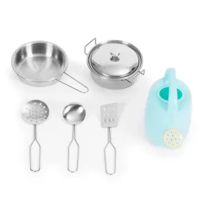 ECOTOYS Dřevěná kuchyňka pro děti MASTER hnědá