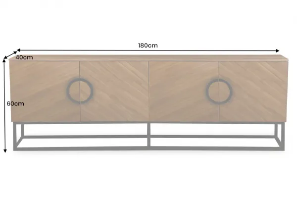 TV stolík RAVANT Dekorhome