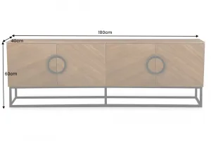 TV stolík RAVANT Dekorhome