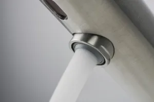 DEANTE - Sense steel Umývadlová batéria, bezdotyková, vrátane regulácie teploty - 4xAA BQR_F29R