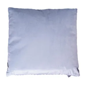 Dekorační polštář vzorovaný, 45 x 45 cm, šedomodrý