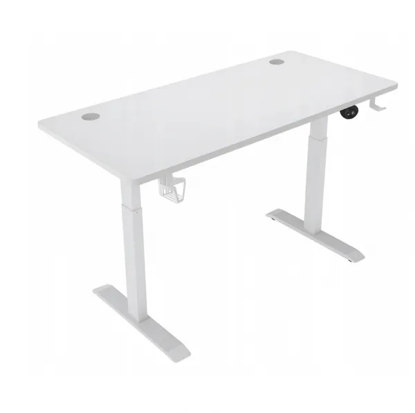 Elektrickývýškovonastaviteľnýstôl72-117cm-bielyŠírka:60cm|Dĺžka:140cm